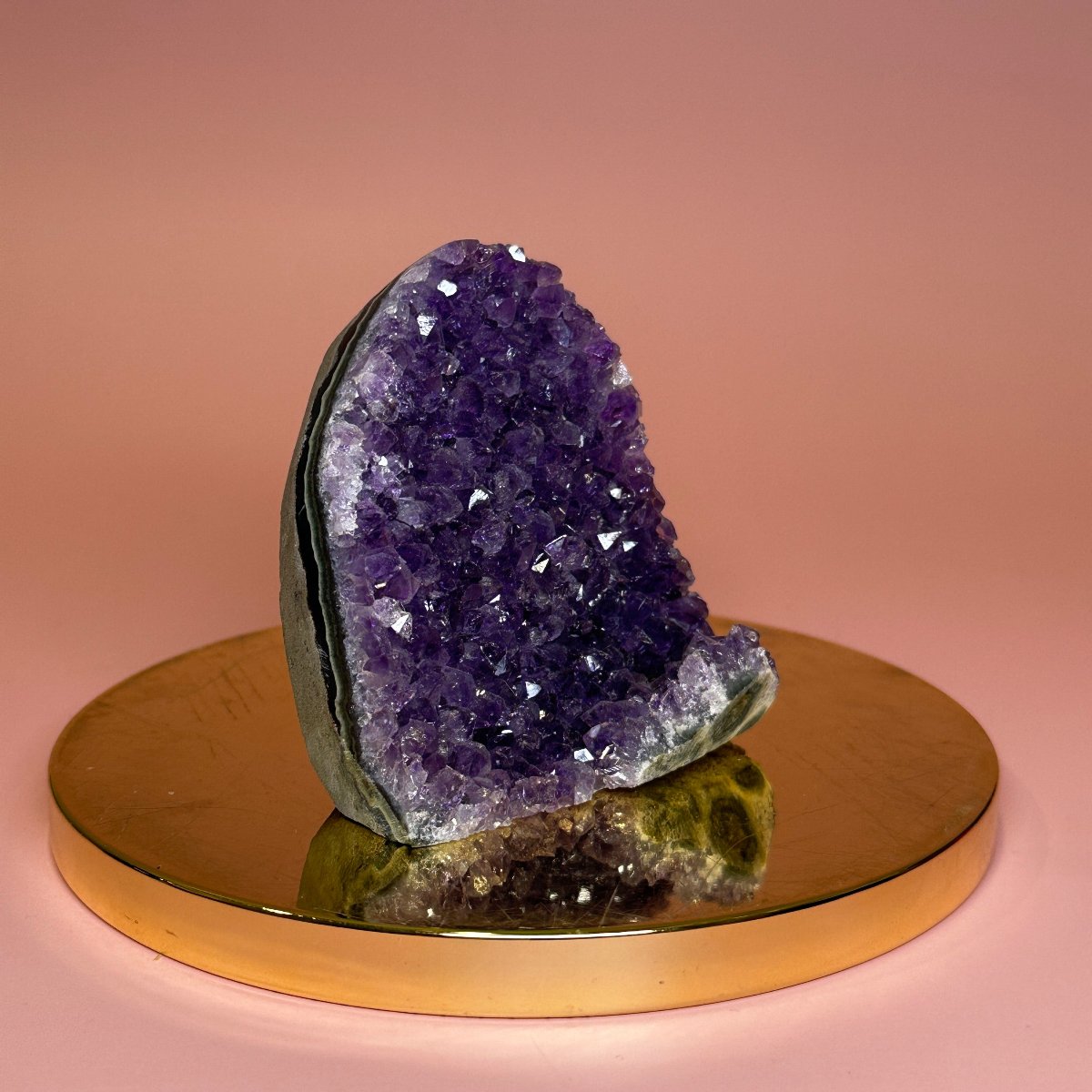 Dark Amethyst Geode