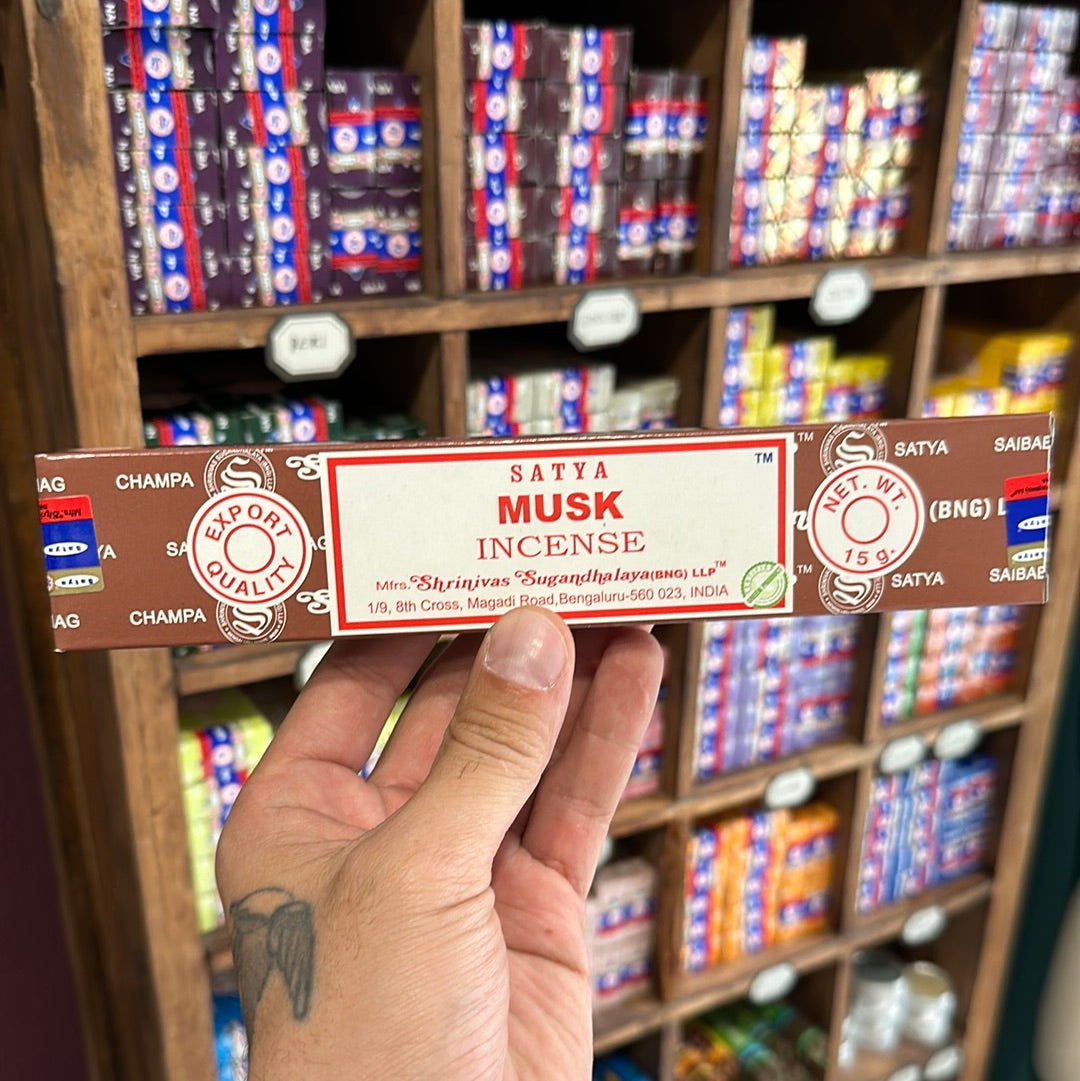 Incense Sticks "Satya" | Musk