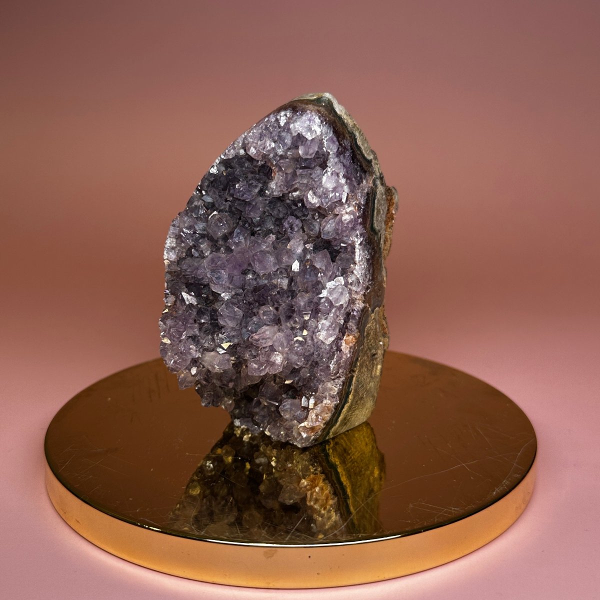 Dark Amethyst Geode