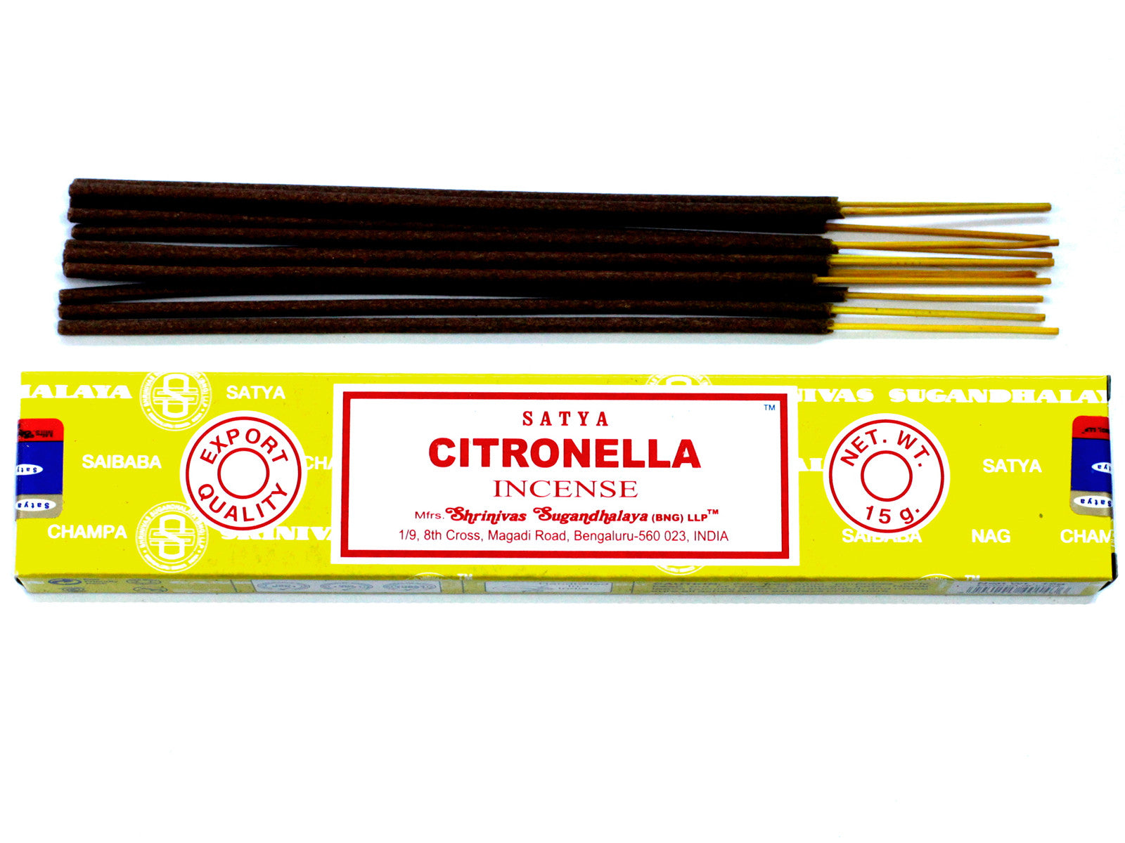 Incense Sticks "Satya" | Citronella