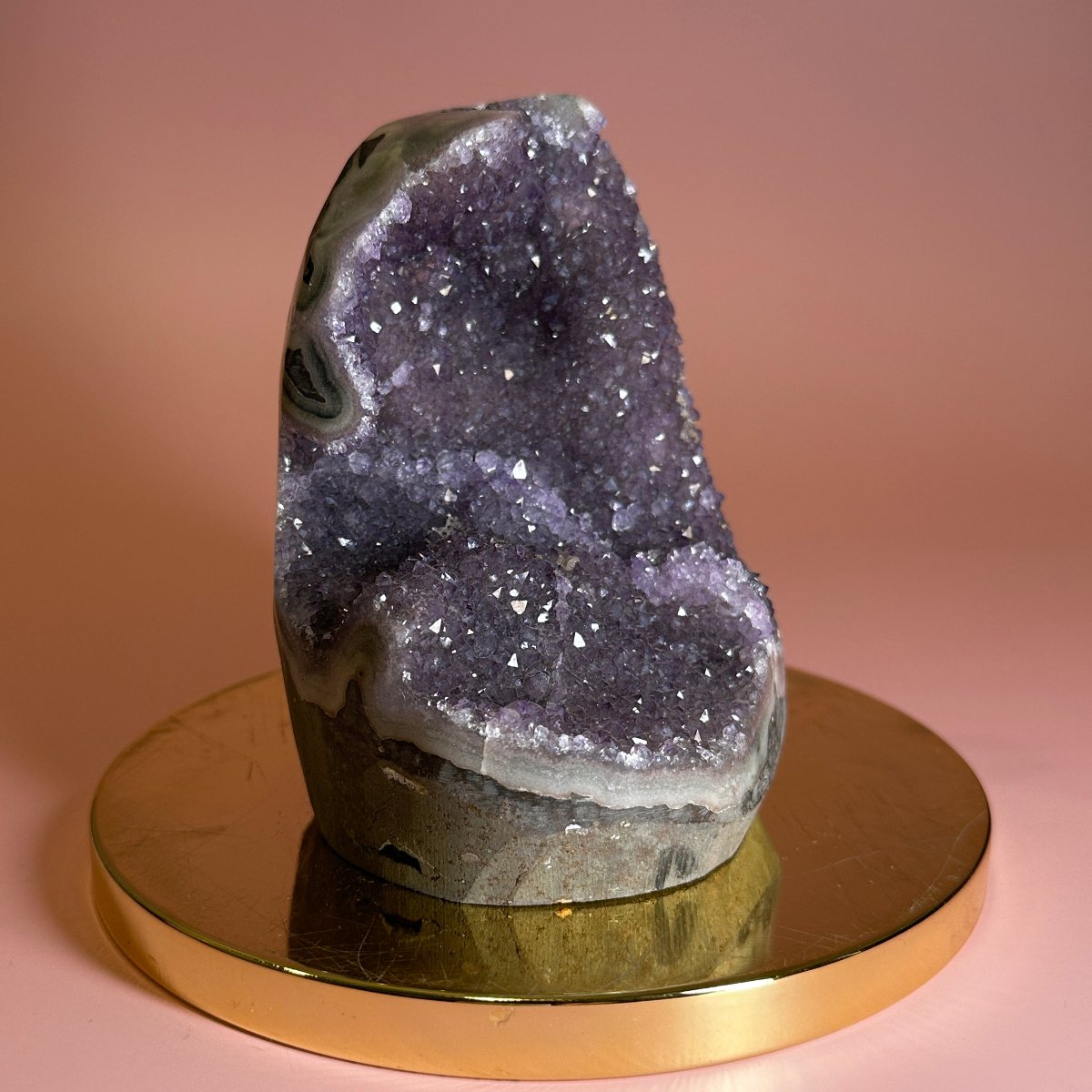 Light Amethyst Geode