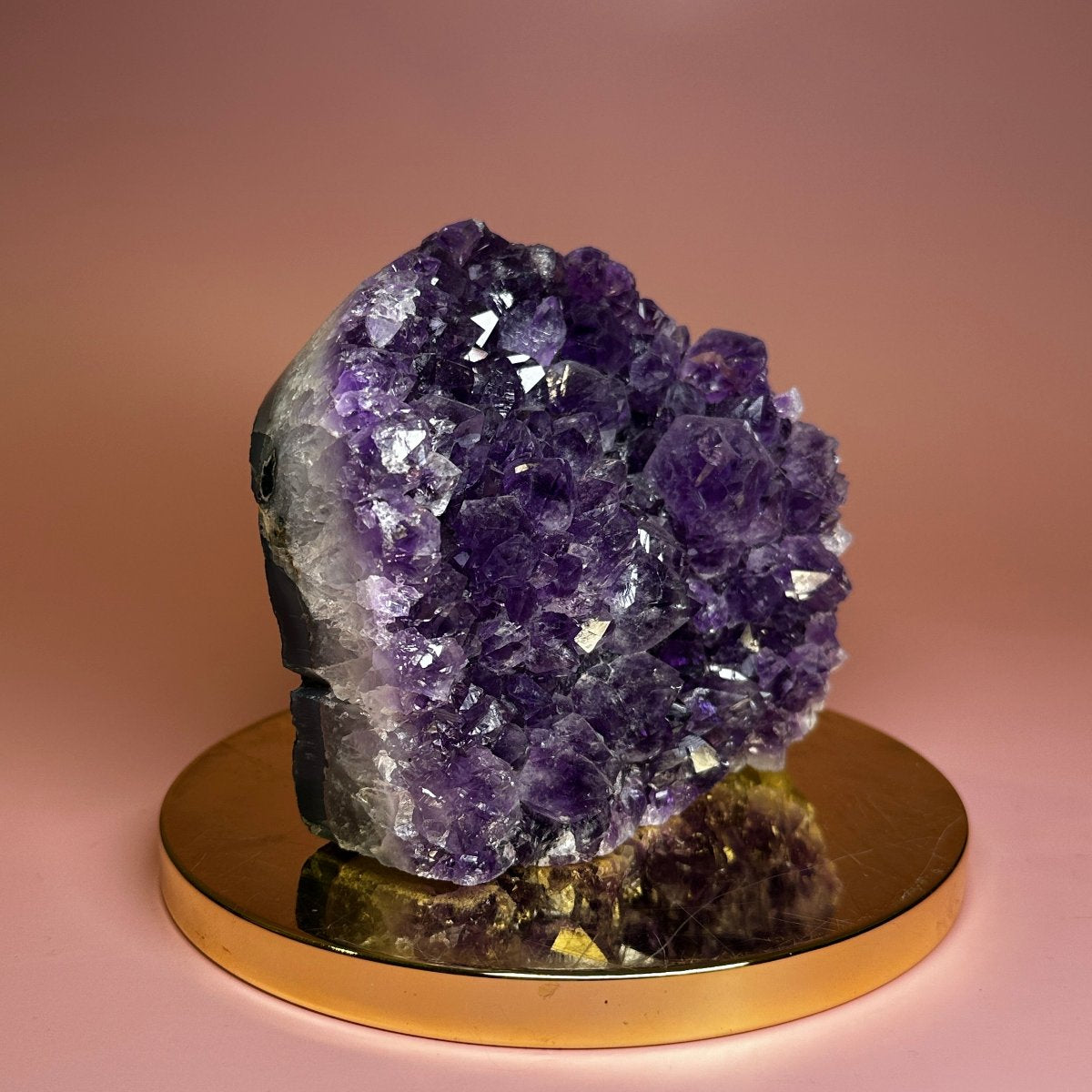 Dark Amethyst Geode