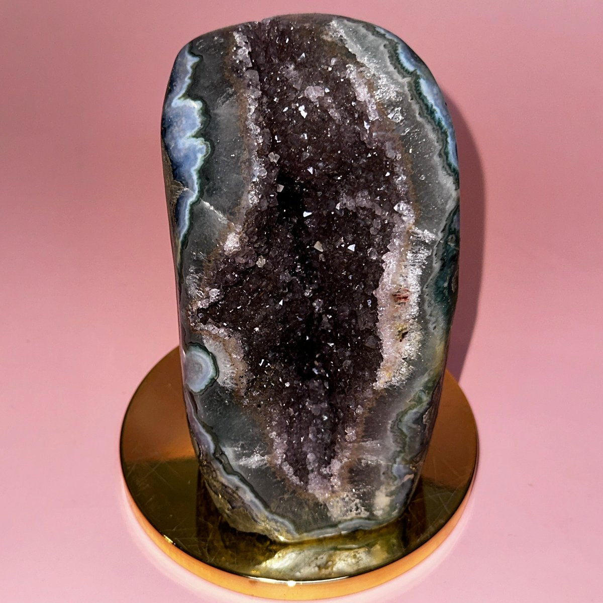 Light Amethyst Geode