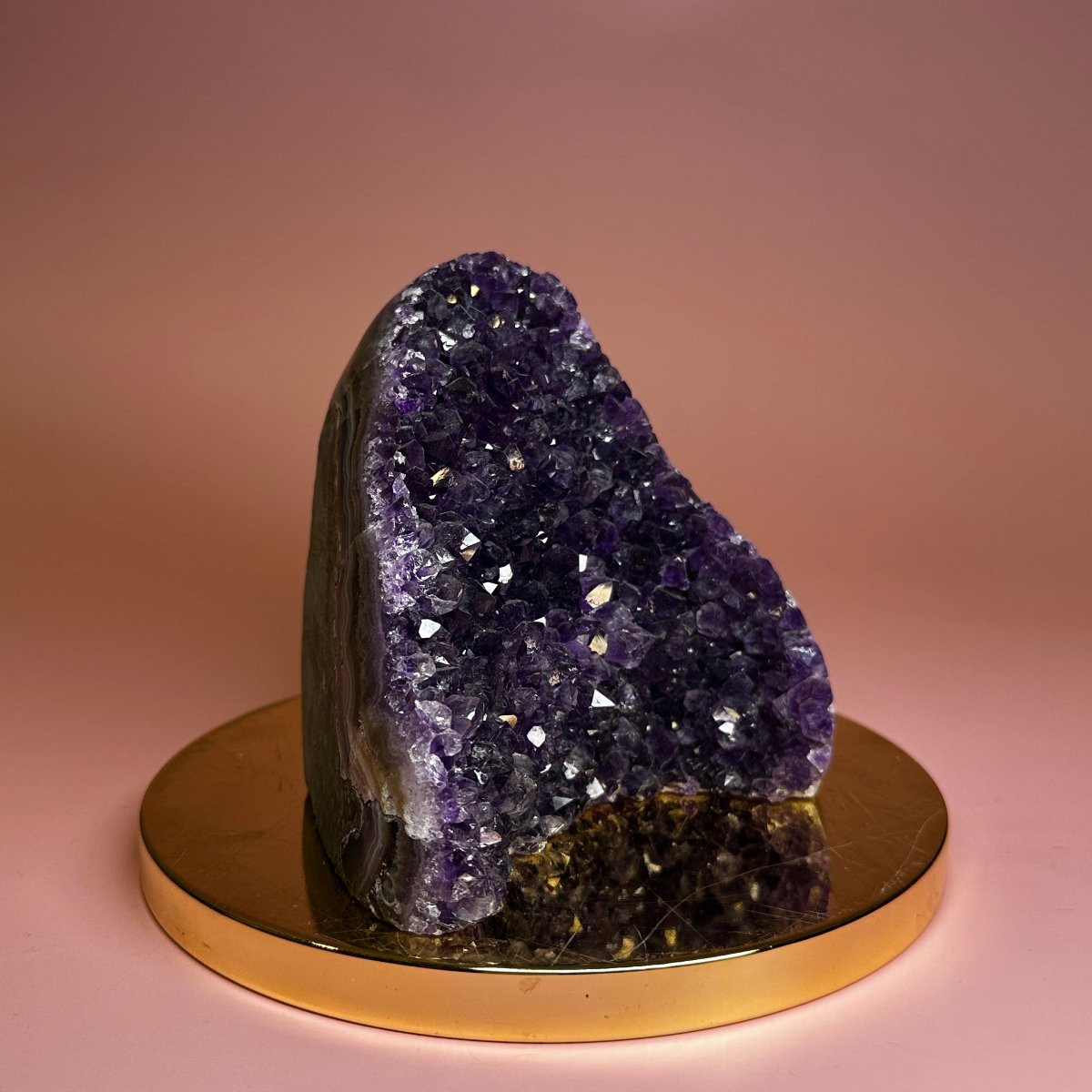 Dark Amethyst Geode