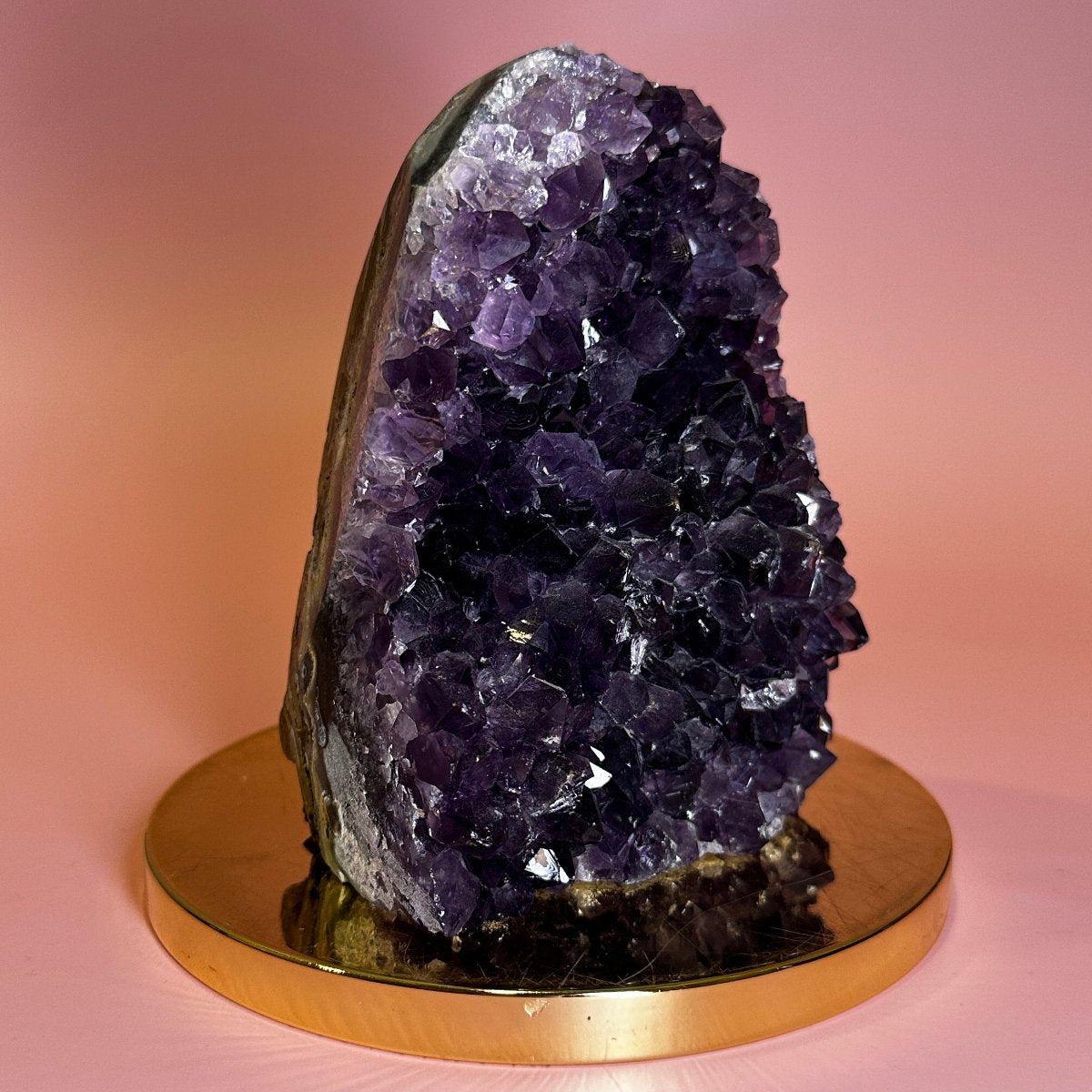 Dark Amethyst Geode