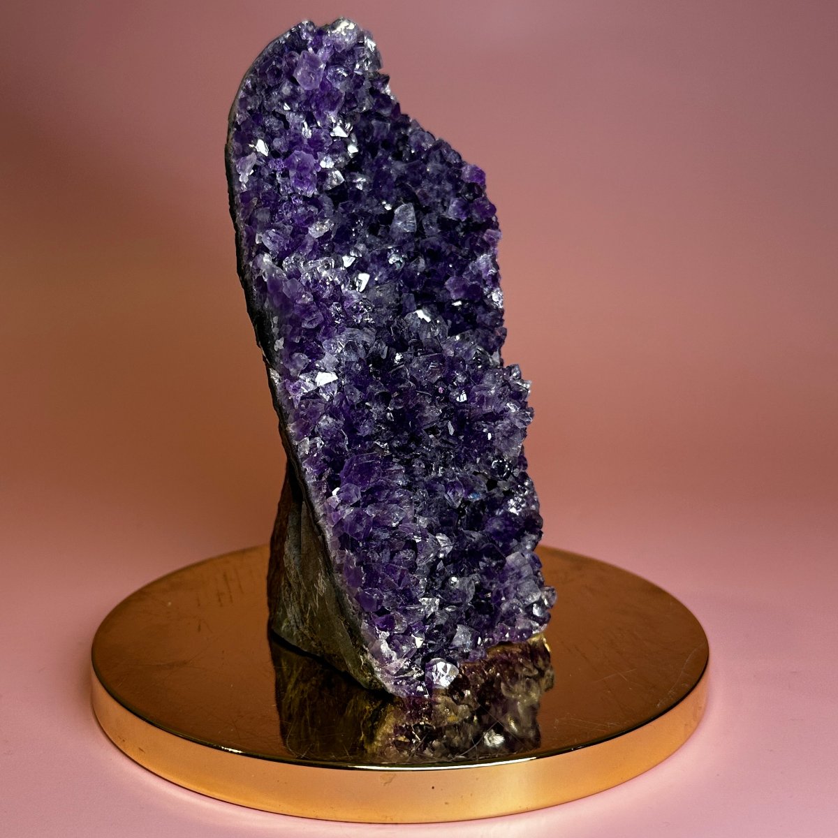 Dark Amethyst Geode