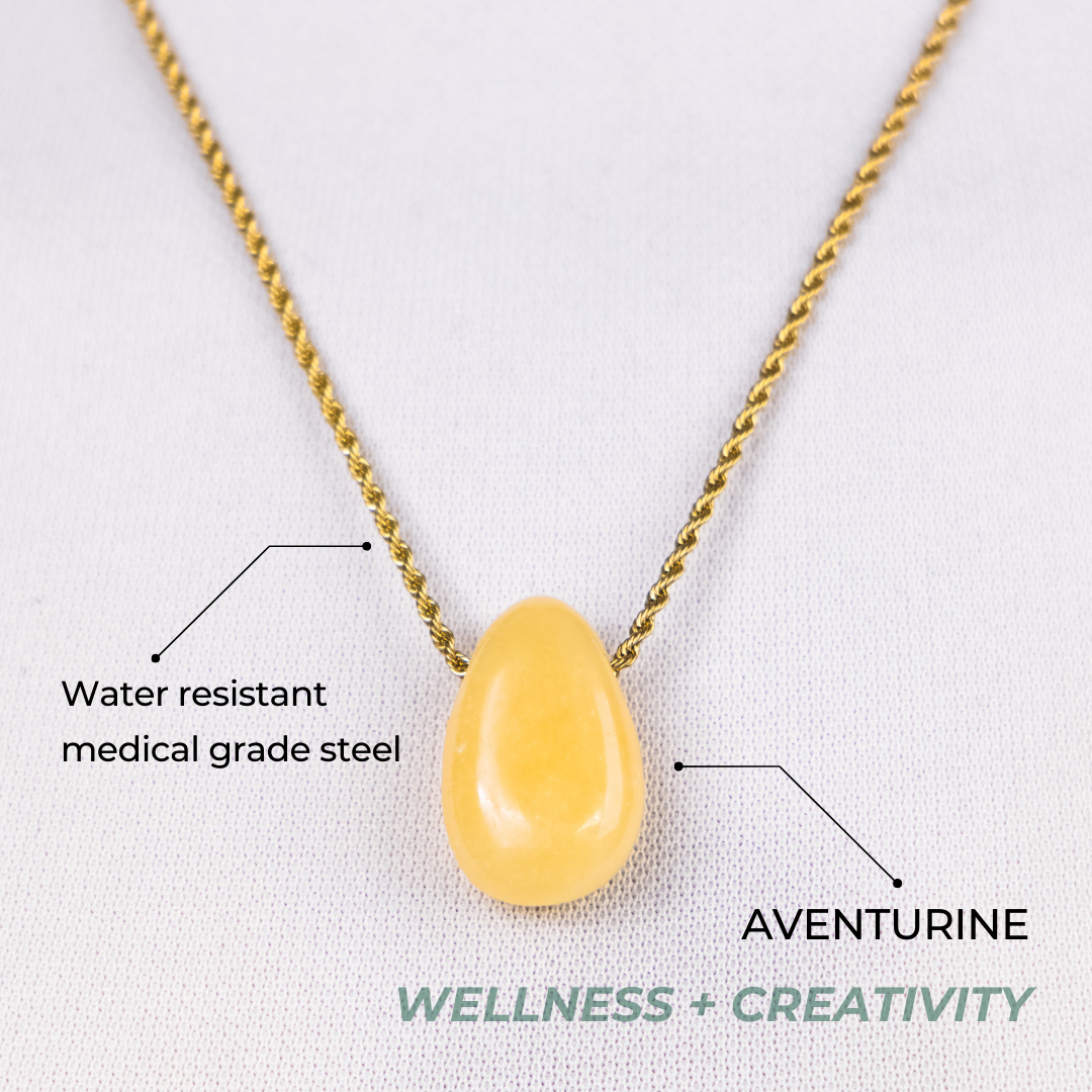 Yellow Aventurine Necklace