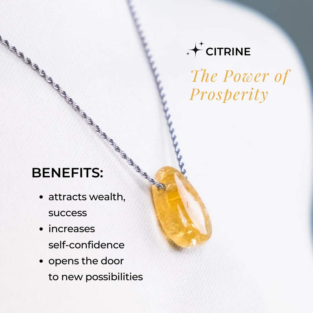 Boss Babe 💰 Citrine Necklace