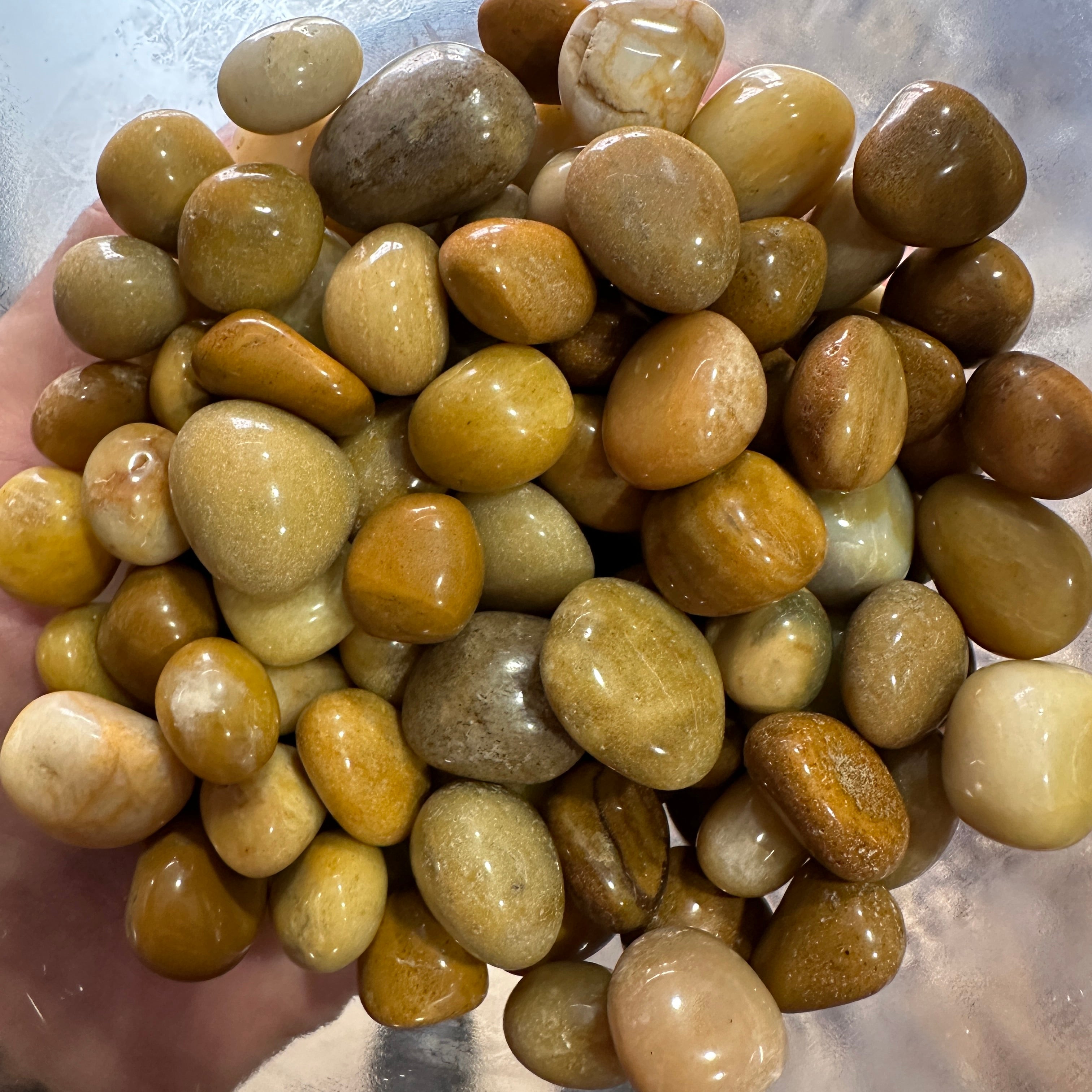 Pocket Size YELLOW JASPER