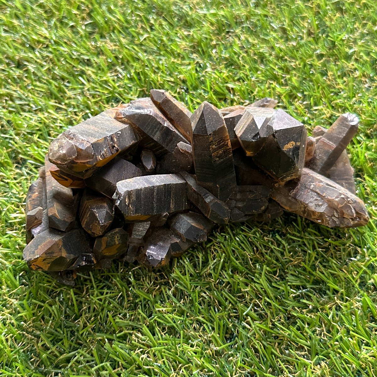 Smoky Quartz Cluster