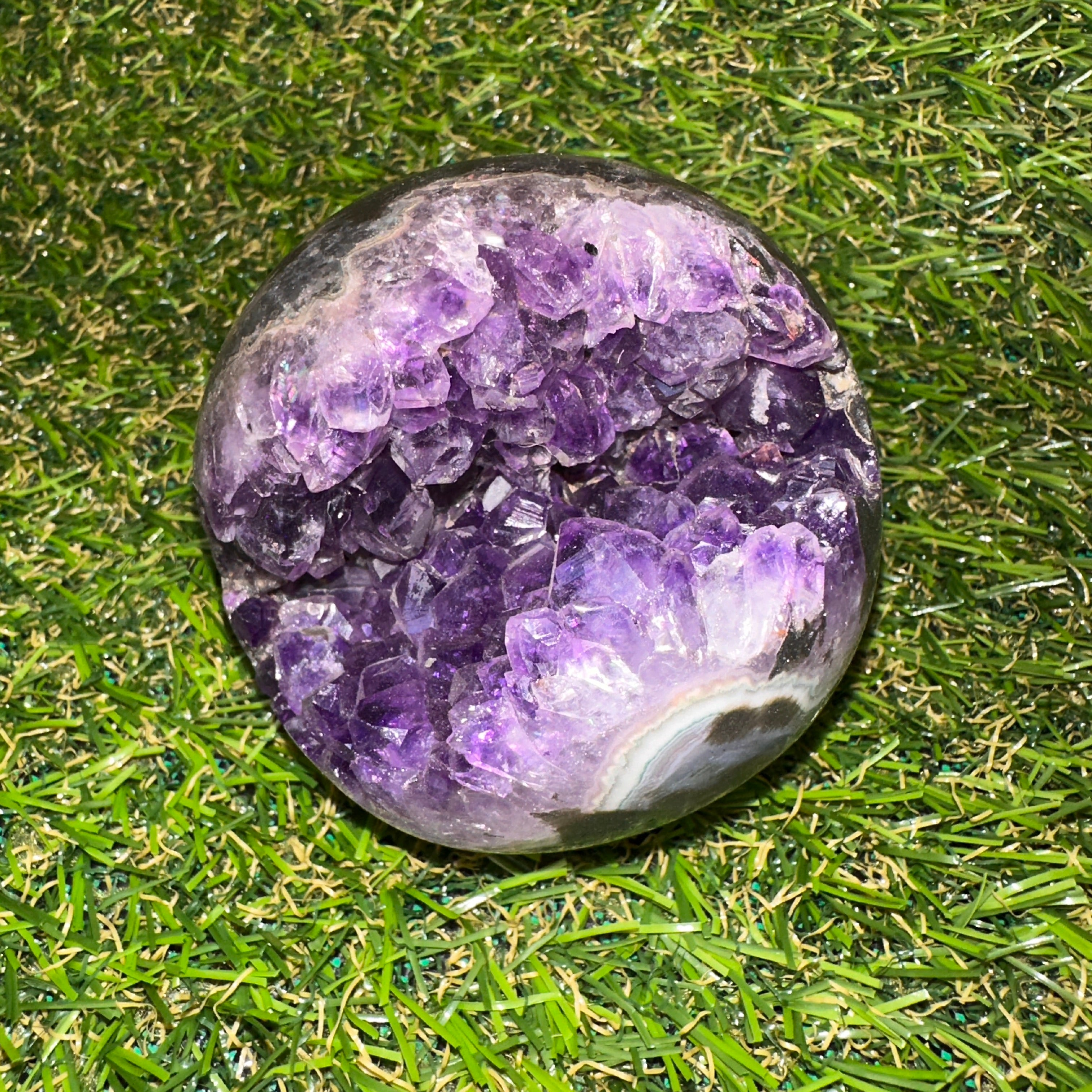 Amethyst Geode Sphere