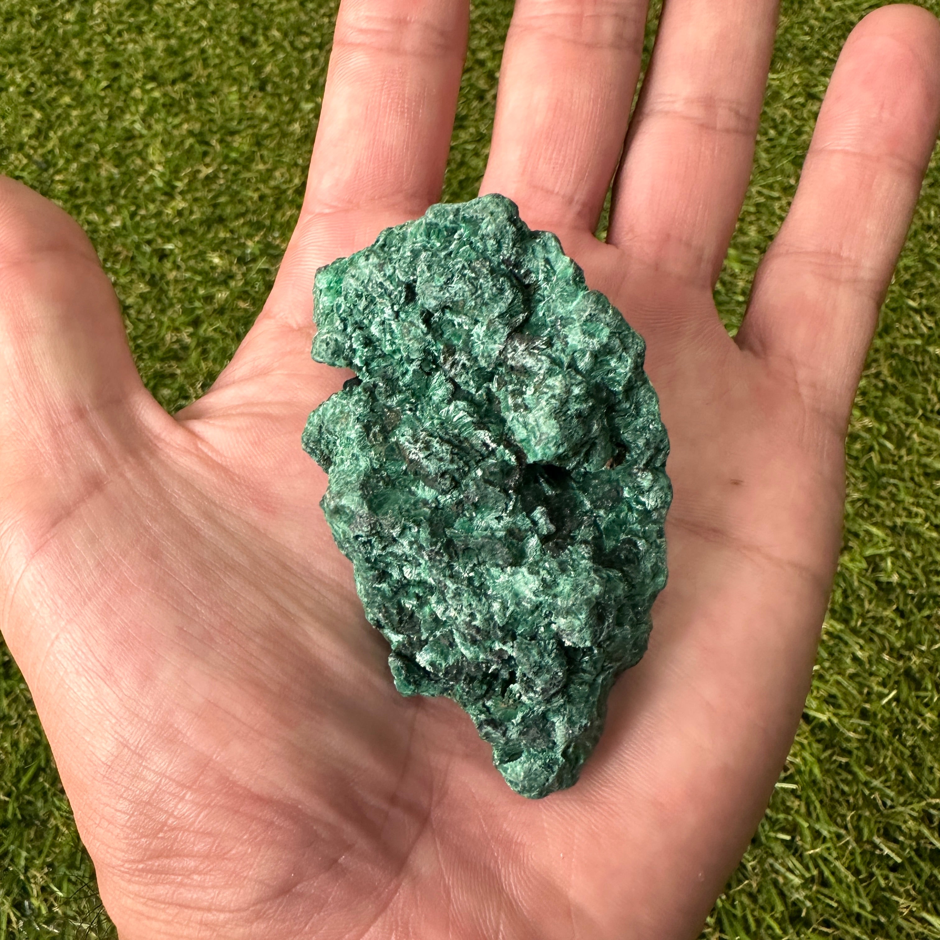 Malachite Raw Druzy