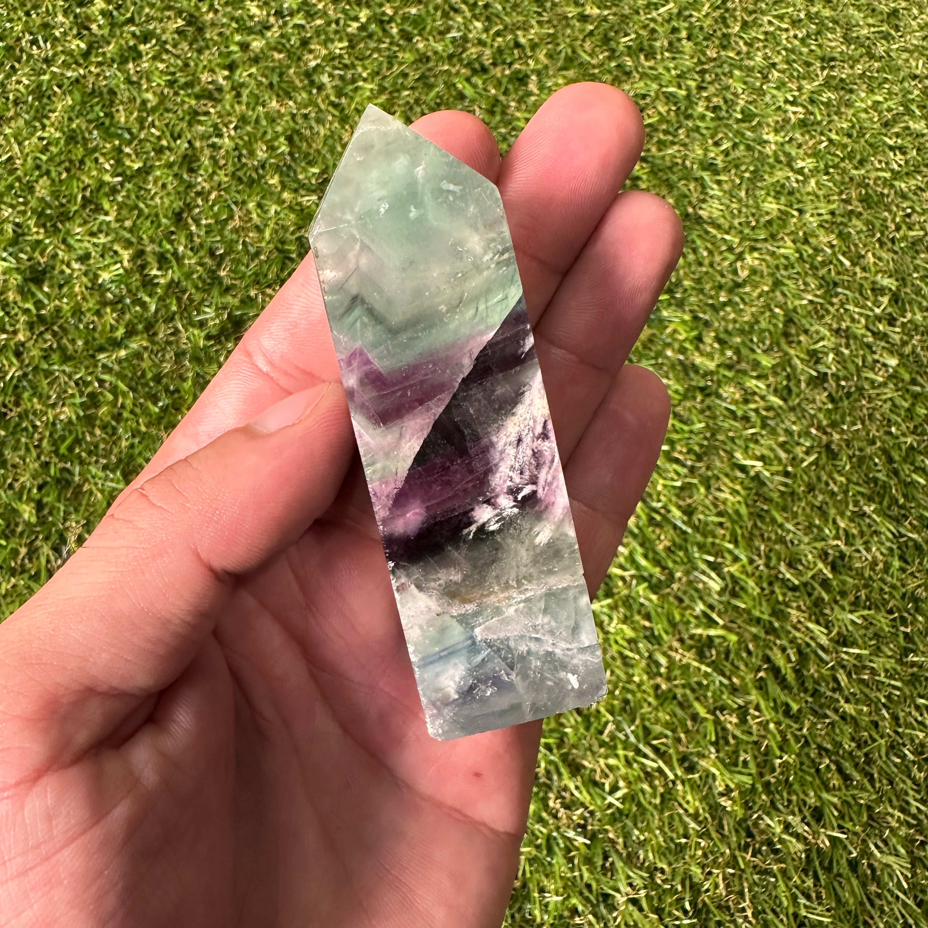 Rainbow Fluorite Tower