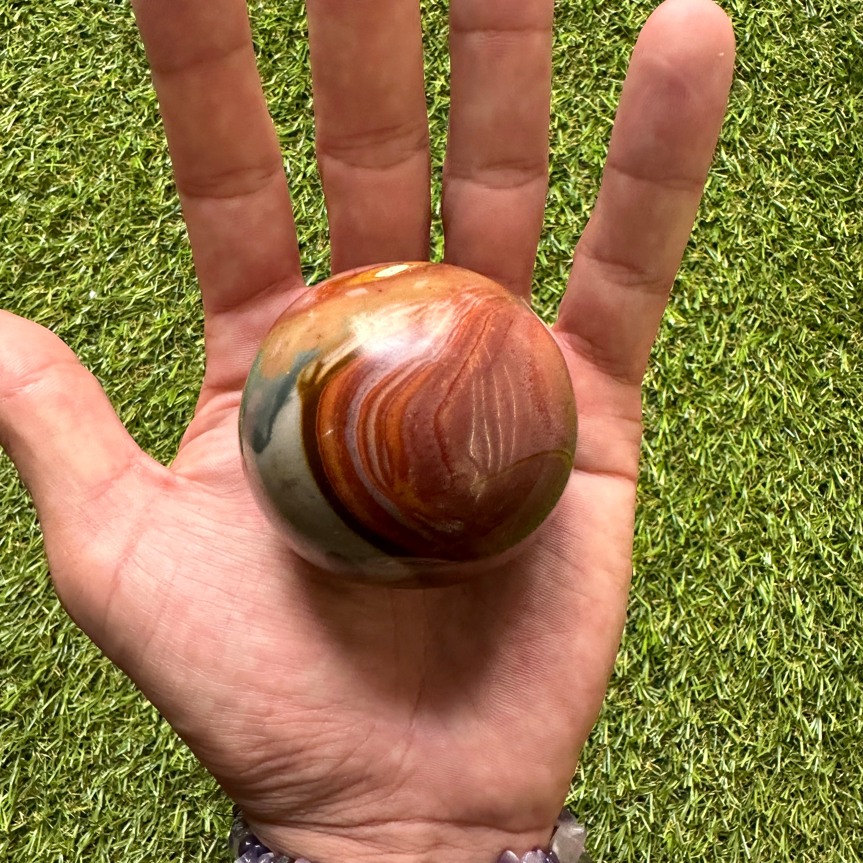 Polychrome Jasper Sphere