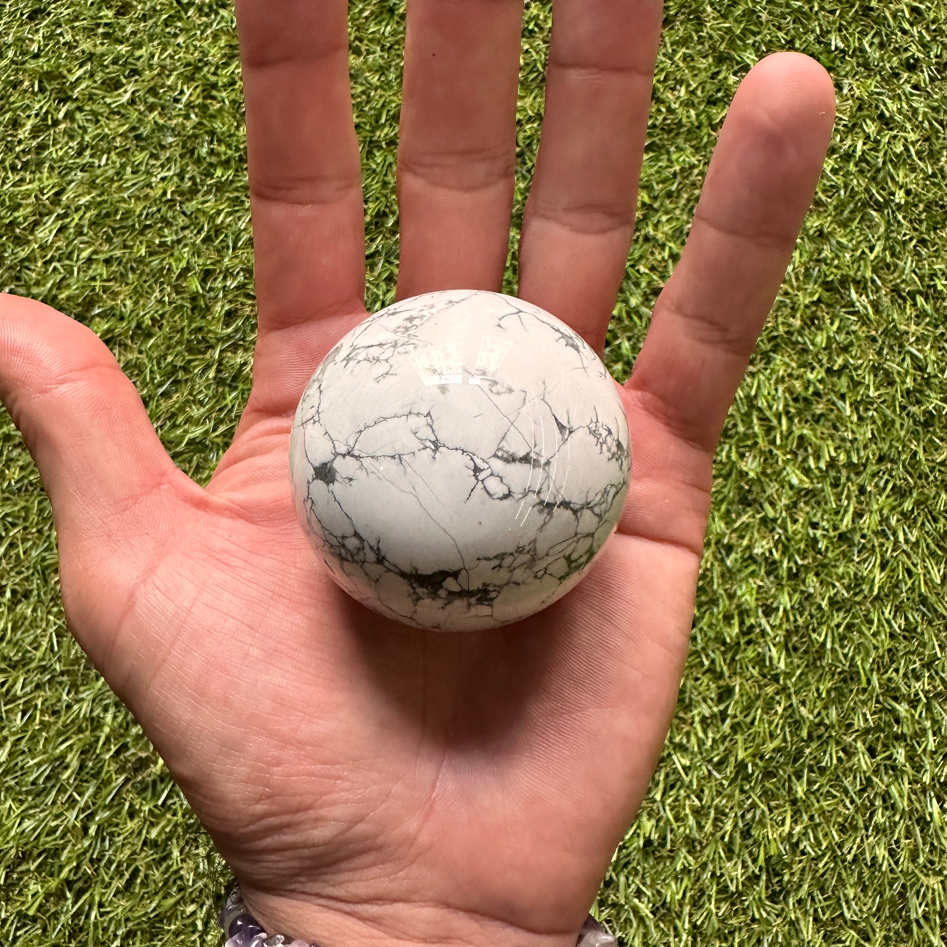 Howlite Sphere