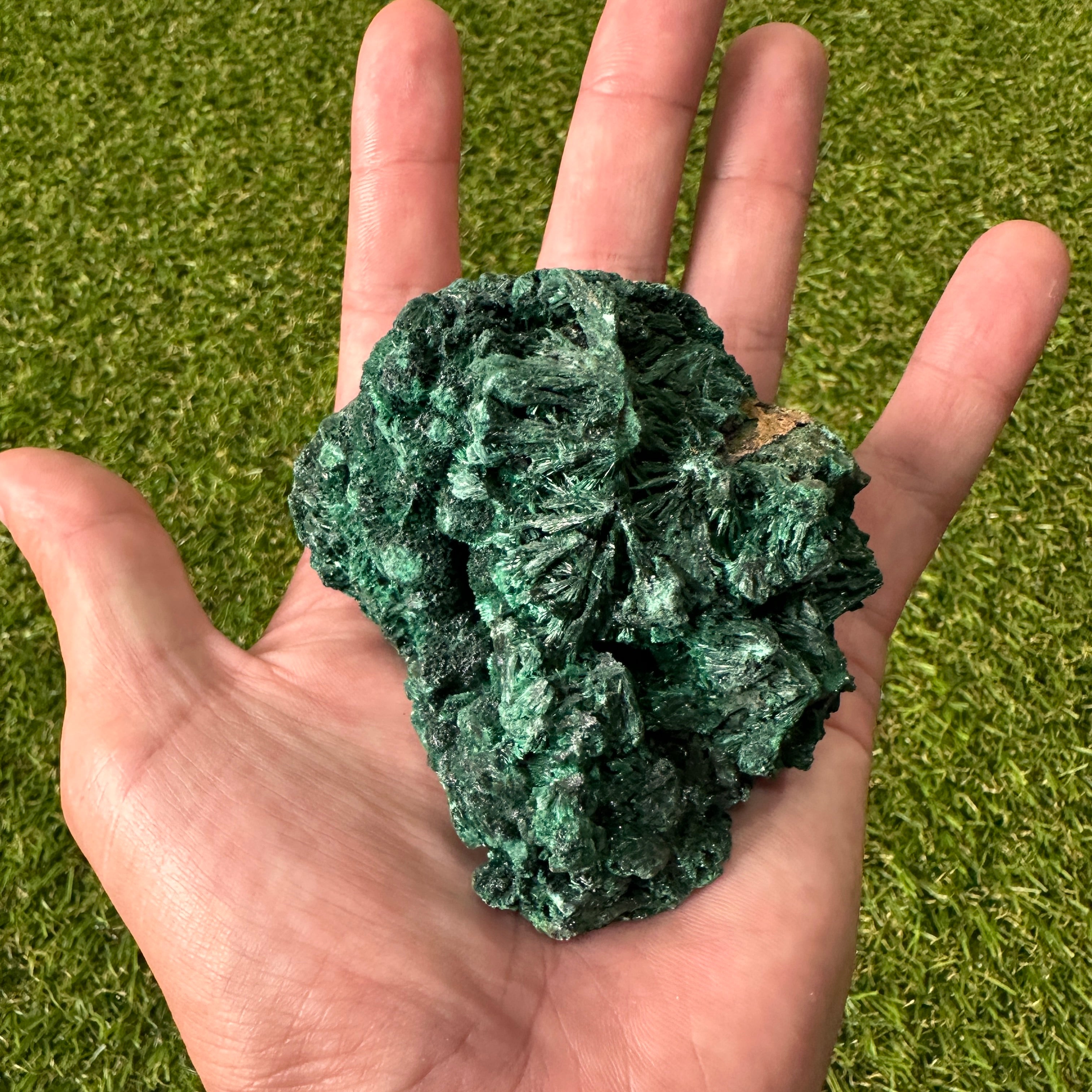 Malachite Raw Druzy