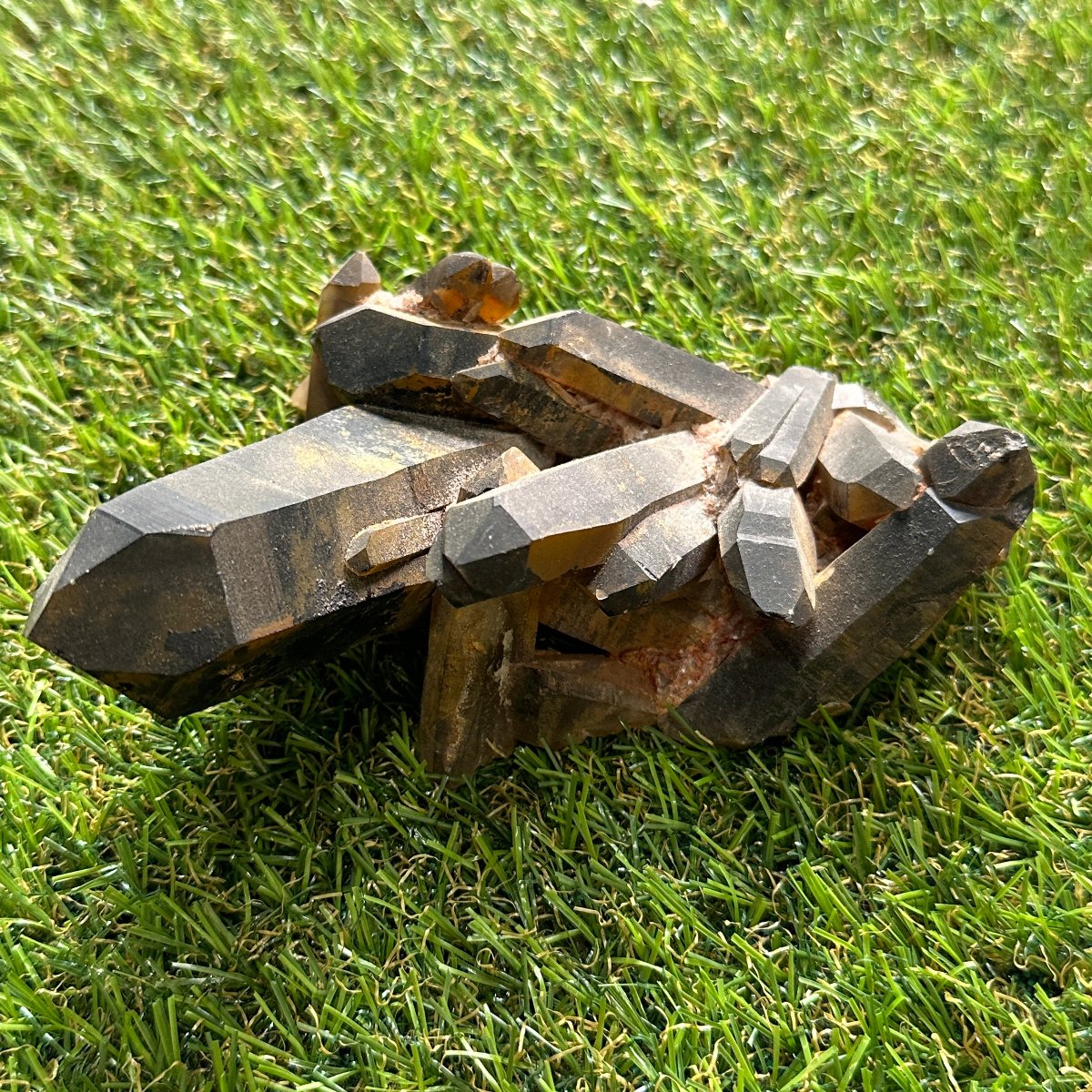 Smoky Quartz Cluster