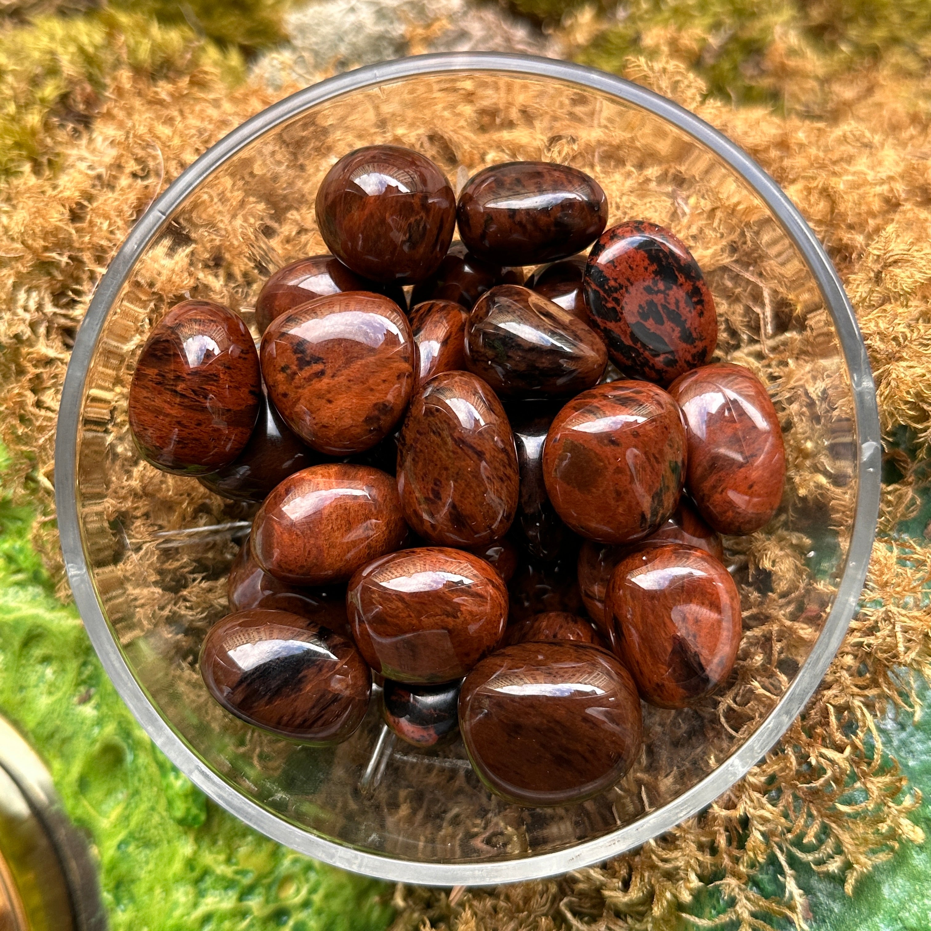 Pocket Size MAHOGANY OBSIDIAN