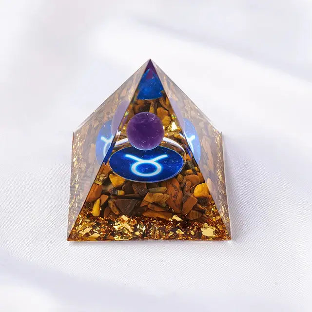 Orgonite - Zodiac Pyramid "TAURUS"