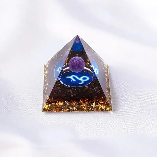 Orgonite - Zodiac Pyramid "CAPRICORN"