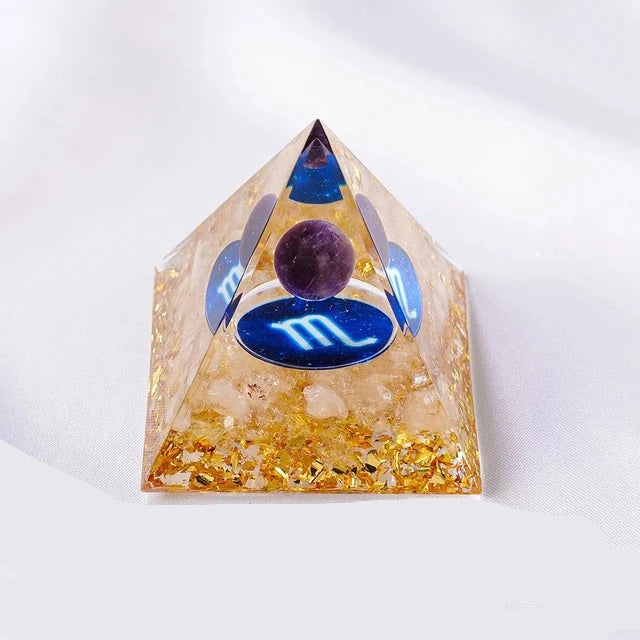 Orgonite - Zodiac Pyramid "SKORPIO"