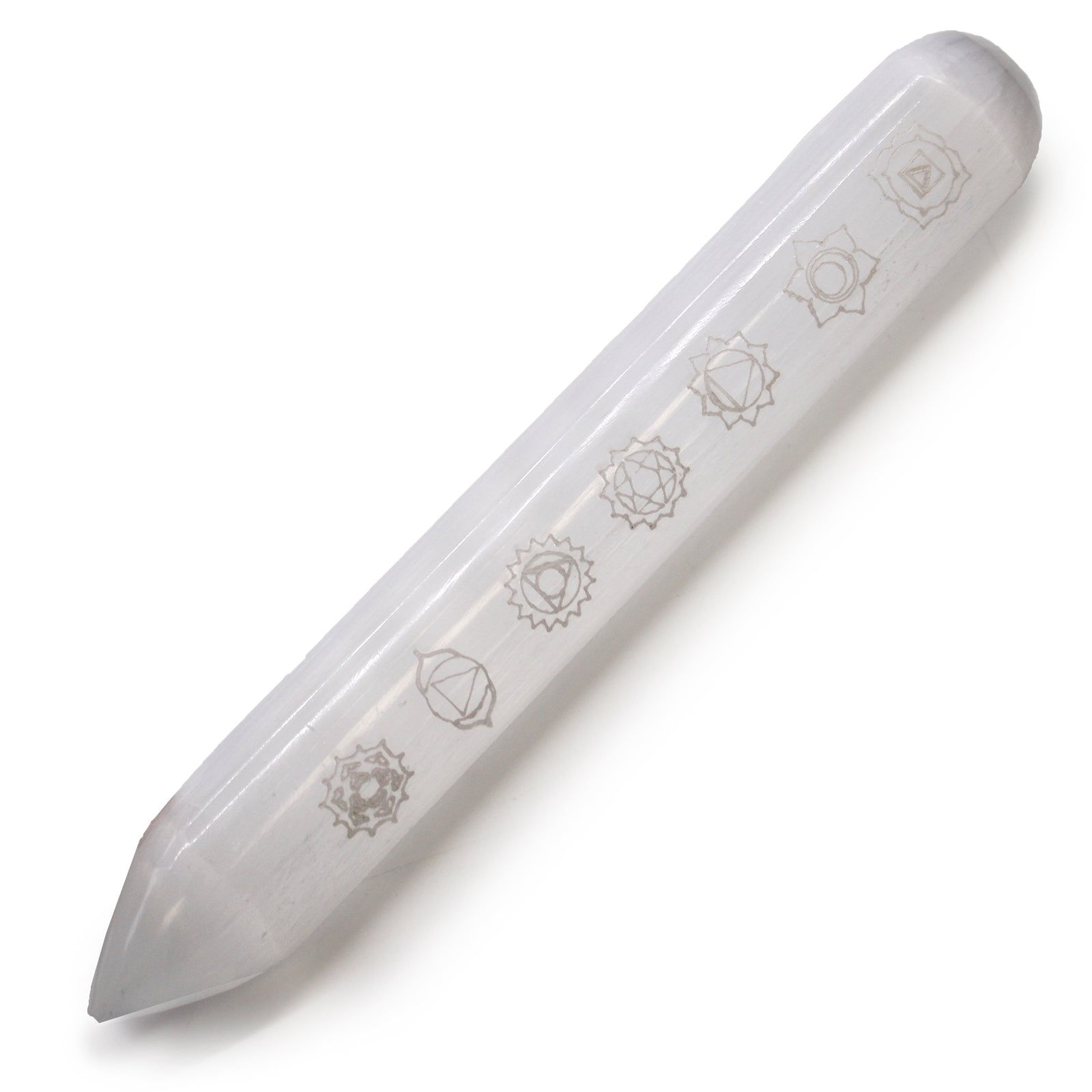 Selenite Wand "7 CHAKRAS"