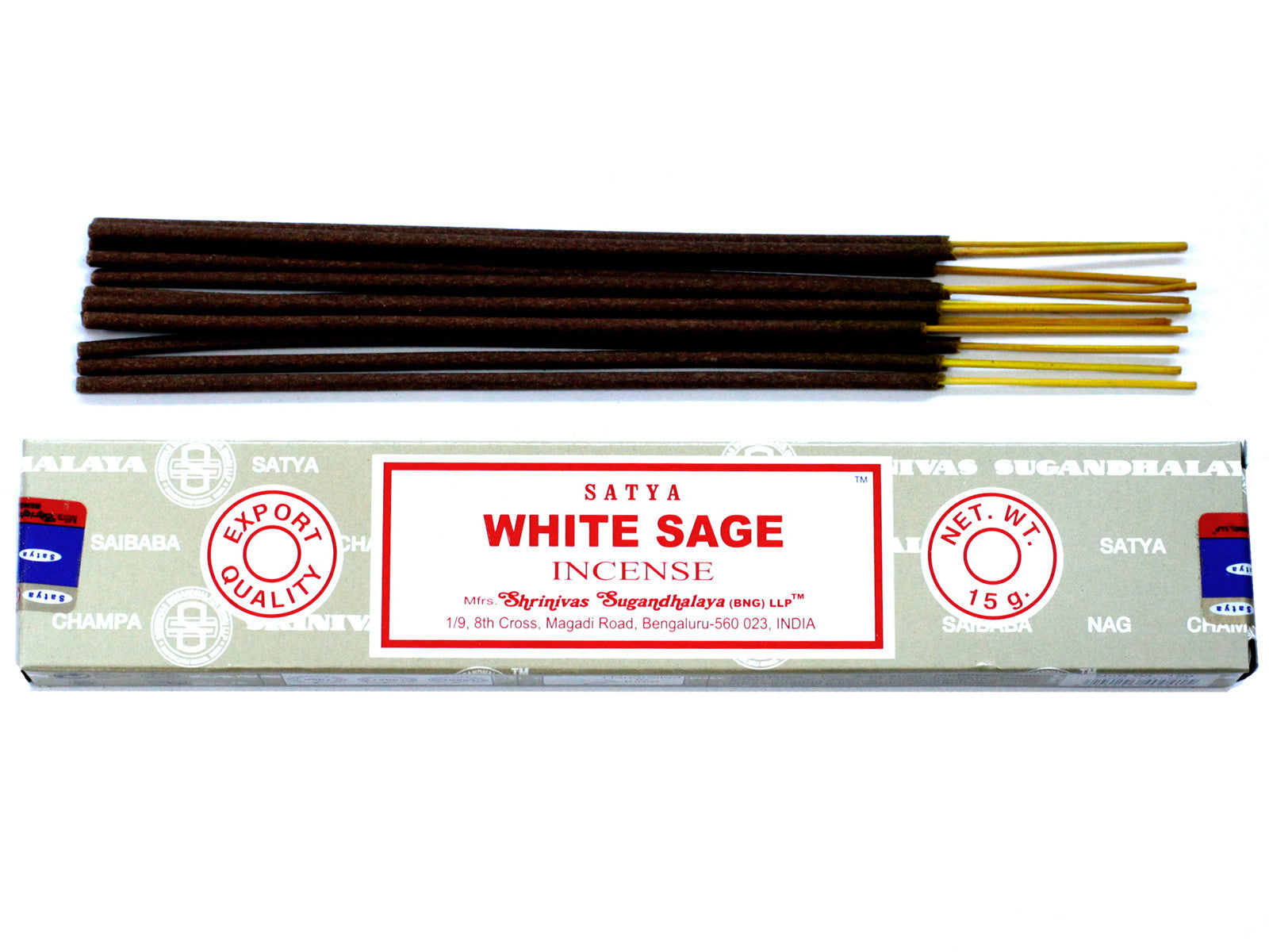 Incense sticks "Satya" | "White Sage"