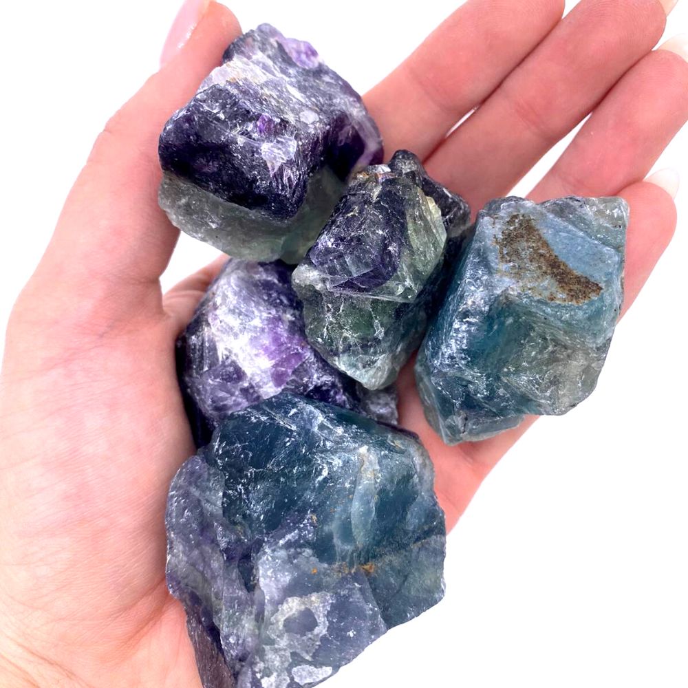 Rainbow Fluorite Free Form"MYSTIC"