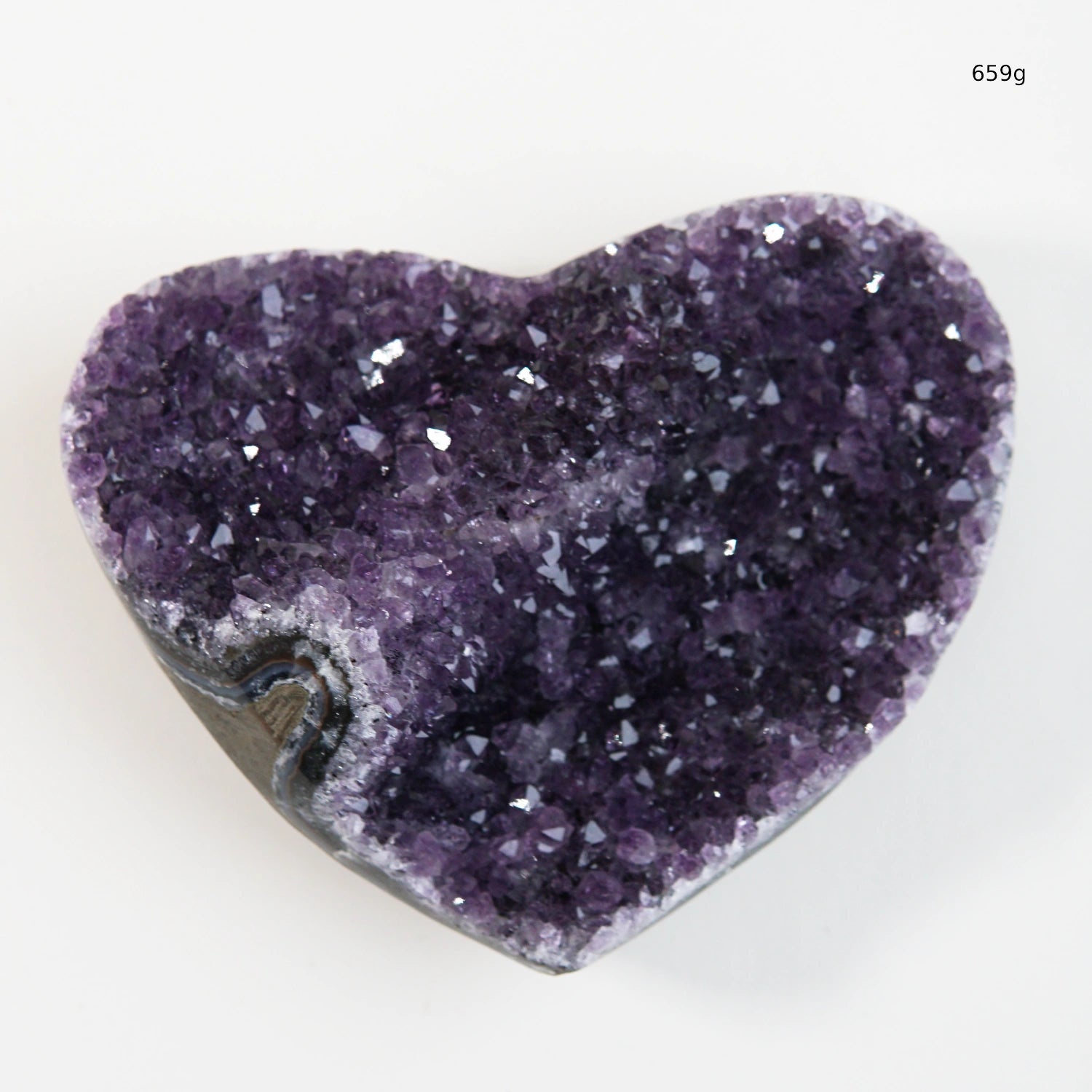 Amethyst Geode "HEART"