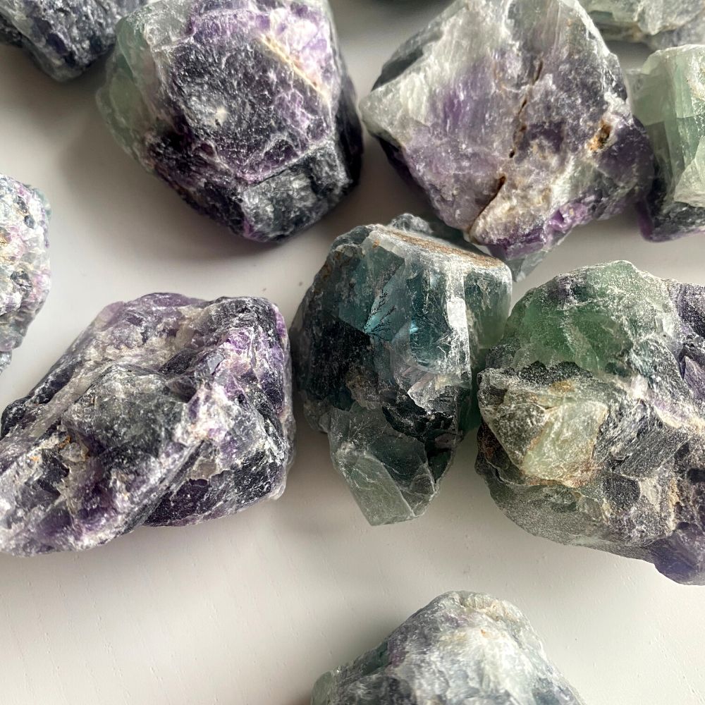 Rainbow Fluorite Free Form"MYSTIC"